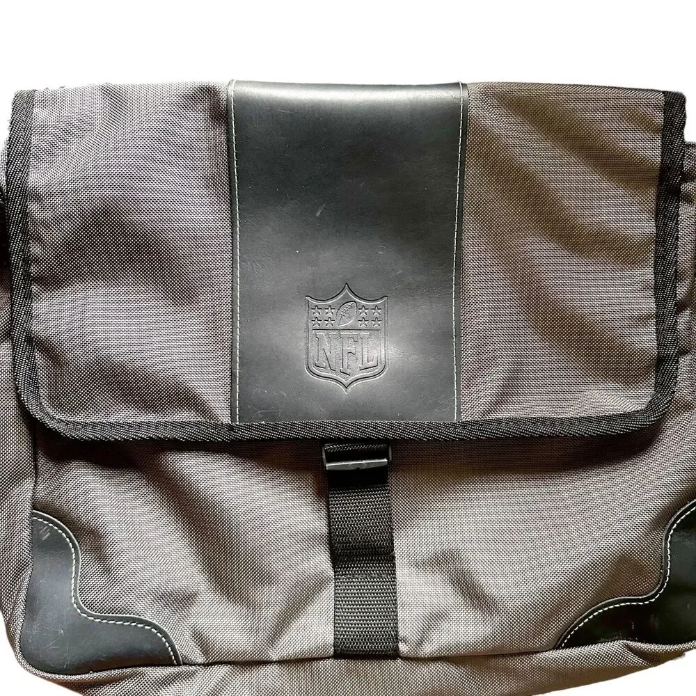 NFL Logo Nylon Messenger‎ Bag NEW